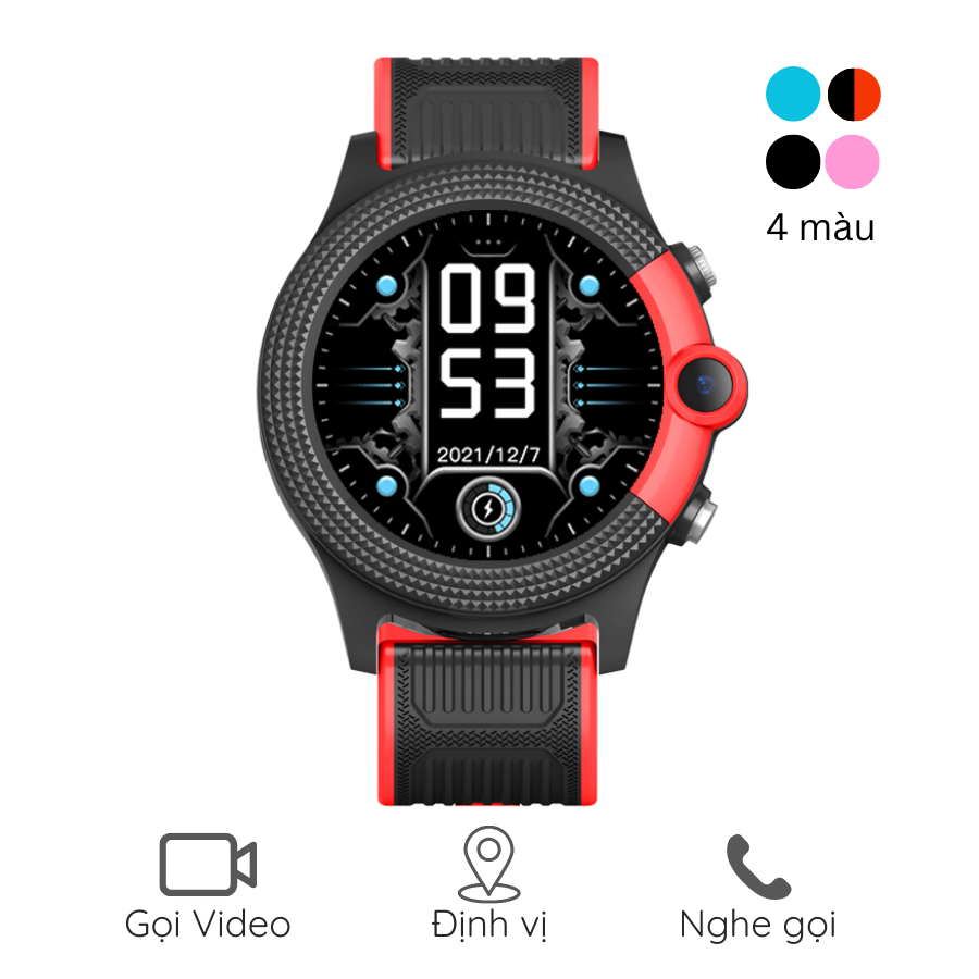 INEXT D36 - Đồng Hồ Thông Minh Trẻ Em INEXT D36 -&nbsp;Lắp SIM 4G Đàm Thoại 2 Chiều, Gọi Video Call, Định Vị, Kháng Nước IP67