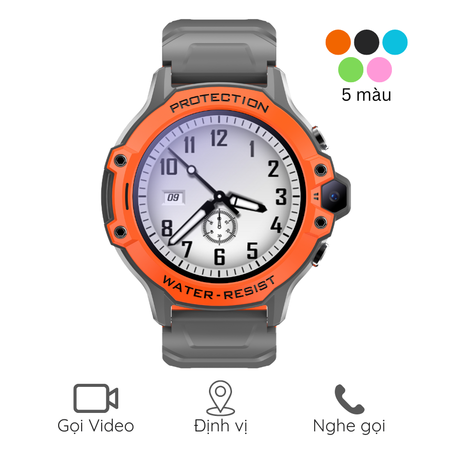 INEXT D38 Pro - Đồng Hồ Thông Minh Trẻ Em INEXT D38 Pro - Lắp SIM 4G Đàm Thoại 2 Chiều, Gọi Video Call, Định Vị, Kháng Nước IP67