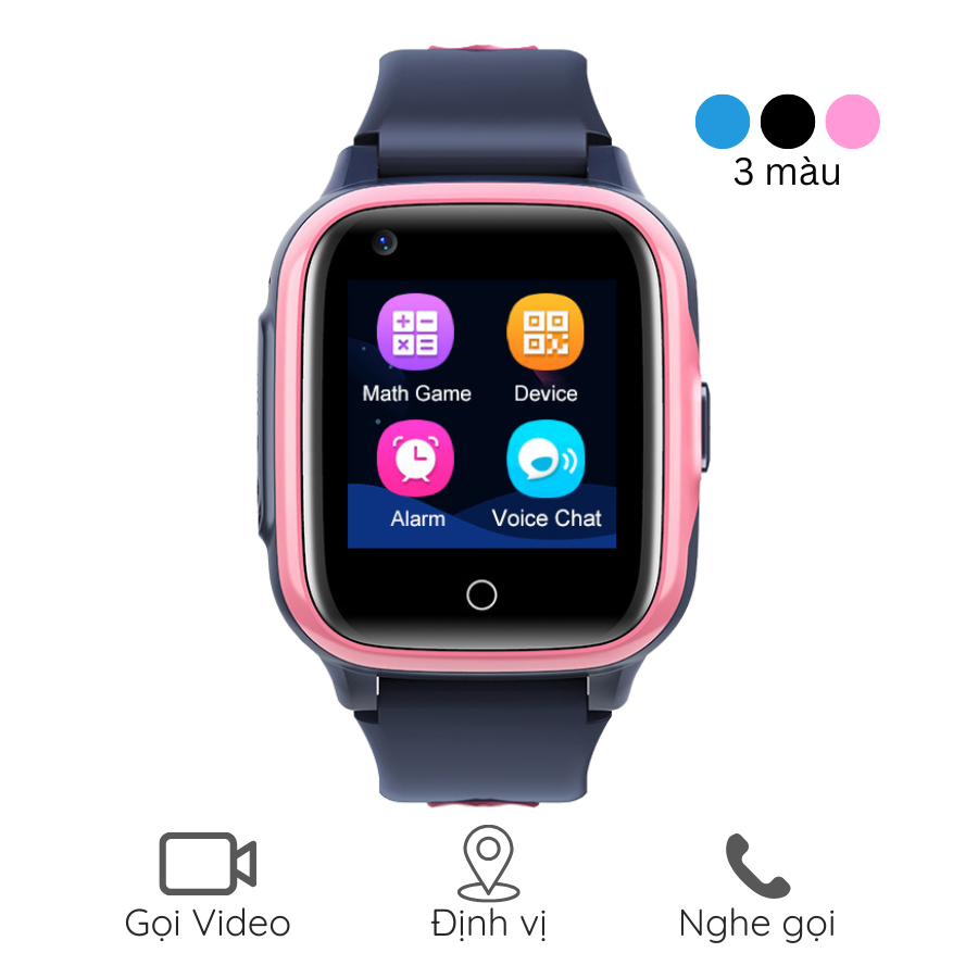 INEXT D31 - Đồng Hồ Thông Minh Trẻ Em INEXT D31 - Lắp SIM 4G Đàm Thoại 2 Chiều, Gọi Video Call, Định Vị, Kháng Nước IP67